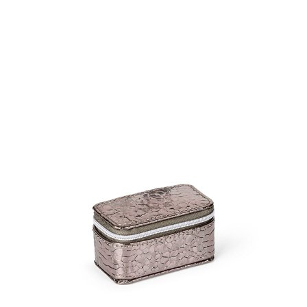 DAY ET Disco Jewelry Zip Oval Micro Gunmetal, Tøj & Bolig, Opbevaring & Organisering, Smykkeskrin