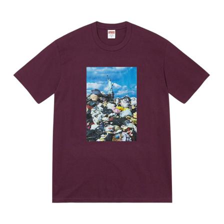 Supreme, T-Shirts Fioletowy, Mężczyzna, Rozmiar: S