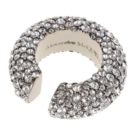 Alexander McQueen Earrings Grå, Dame Øreringe, Størrelse: ONE Size