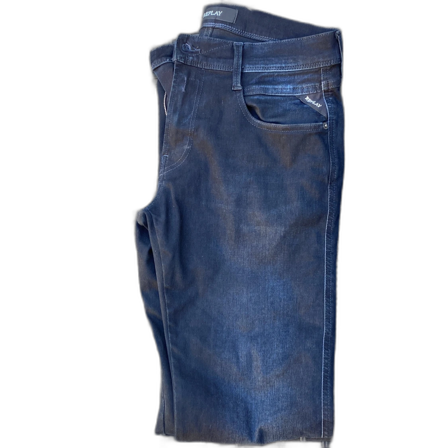 Replay Anbass mörkblå jeans slim