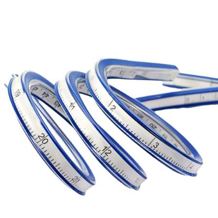 PVC+Metal Joustava Viivoitin 30cm*2 Taivutettava Käyräviivoitin Selkeä Joustava Käyräviivoitin Kaksi Kiipeilijää Kannettava Toimistoon Kouluun 