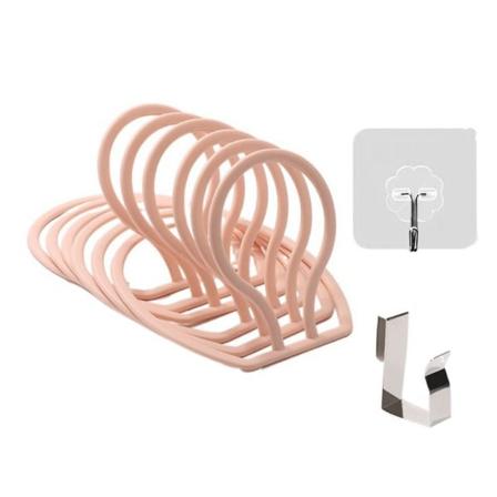 6 Stk Hat Display Holder Hatteholder Krog PINK Pink