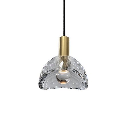 Crystal Restaurang Matsal Ljuskrona Vardagsrumslampa Kreativa lampor Modernt och enkelt