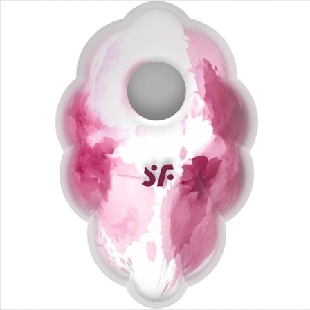 Satisfyer - Cloud Dancer Röd Vibrator Luftpuls