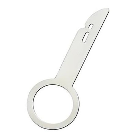 4 stk. Bilradio Afmonteringsværktøj Stereo Nøgle Udleveringsstift Hovedenhed Audio Praktisk Apparat Udtræk Bilreparationsværktøj Tilbehør| |