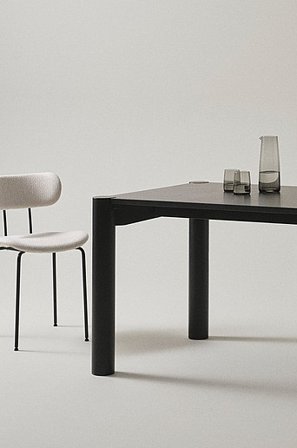 Jotex - Matbord 90x180 Cm Furu Svartbrun NYHAMN - Köp Matbord hos Jotex