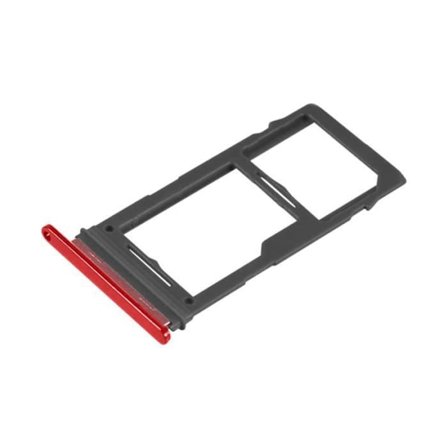 Samsung Galaxy S10e, S10 och S10 Plus Ersättningsfack för SIM-kort Röd