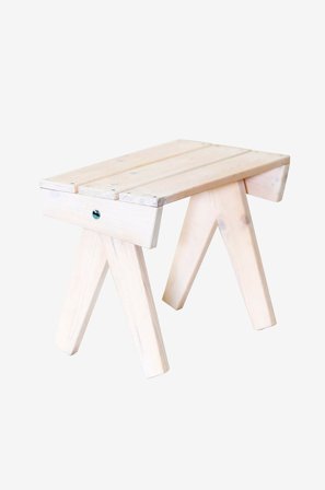 Hillerstorp - Bord Granny Pine Oiled Vit - Vit - Sidebord - Från Homeroom