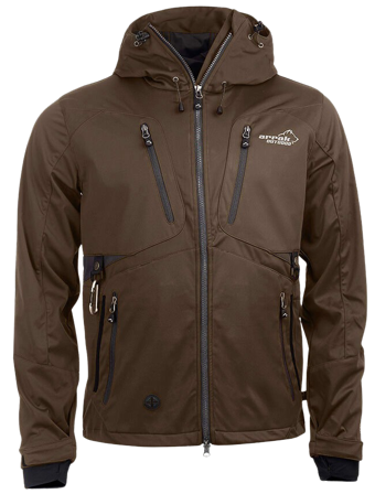Arrak Outdoor Arrak Akka Softshell Jacket takki, Brown