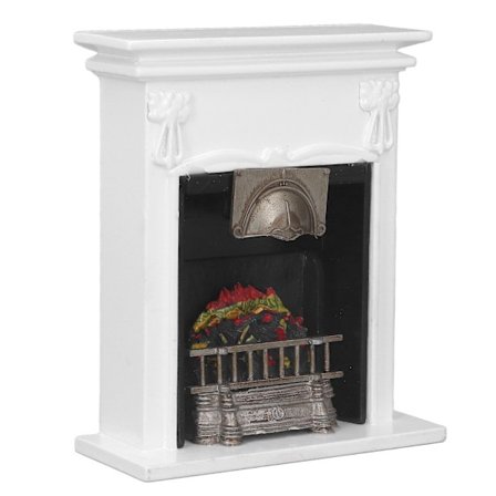 1:12 Dukkehuss Pejs Simulering Sød Levende Dekorativ Miniature Pejs Legetøj til Dukkehuss Tilbehør