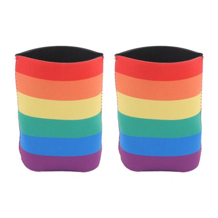 2 stk isolerte neoprenbokshylser Slanke ølbokskjølere Drikkehylser Gjenbrukbart koppdeksel for ølbrusbokser