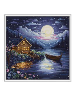 Stickpackung Bild Frühlingsnacht