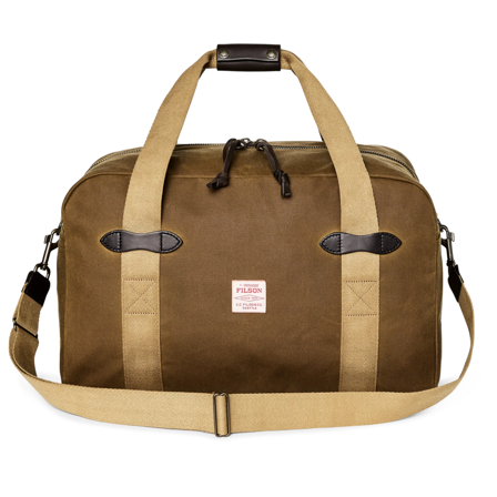 Filson Tin Cloth Medium Duffle Bag Dark Tan