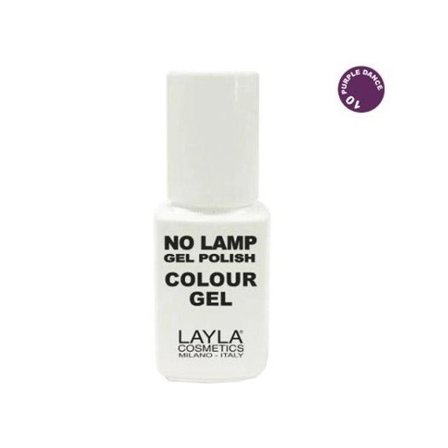 Layla No Lamp Gel Polish Colour Gel Colore n.10 Purple Dance 10ml