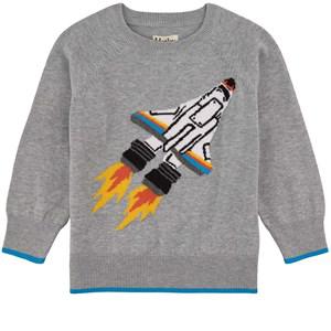 Hatley Intarsia Jumper Grey 3 Years - Jumpers and knitwear - 3 years - Grey - Junge