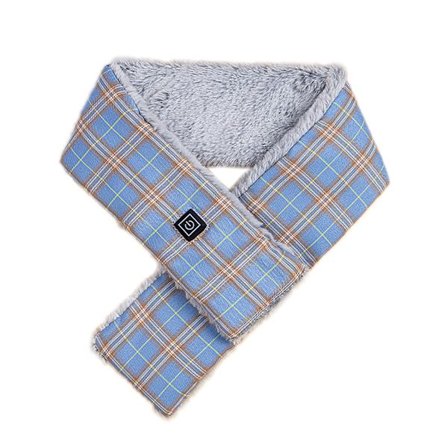 Intelligent USB Oppvarmet Skjerf Plysj Nakkevarmer Tre Temperaturinnstillinger