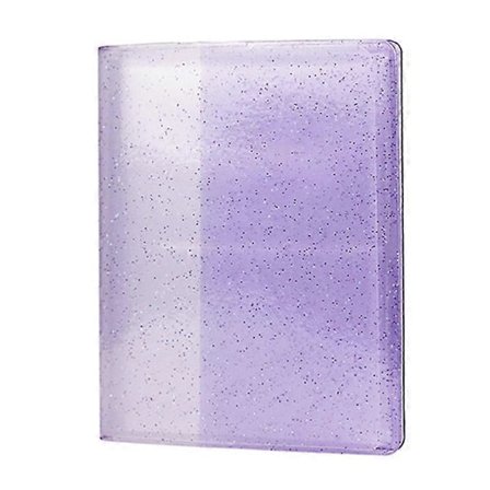 64 Lommer 3 Tommer Mini Kort Holder Mapper Album med Bling Cover til Kort Multifunktionel Ærmeholder 4