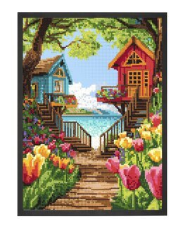 Diamond painting Nabolag - Art City