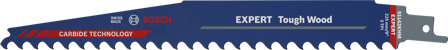 Bosch Expert S 1142 KHM Tough Wood Tigersagblad 10-pakk, Maskintilbehør & forbruk