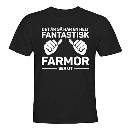 Fantastisk Farmor - T-SHIRT - HERR
