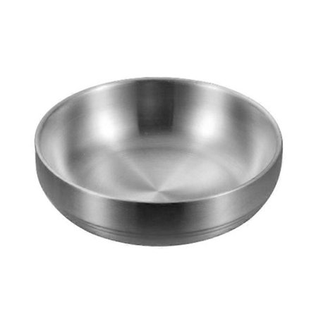 Kökkiön ruostumattomasta teräksestä valmistettu korealainen maustelautanen kylmälautanen kimchi-lautanen riisikulho ruoanlaittomauste 