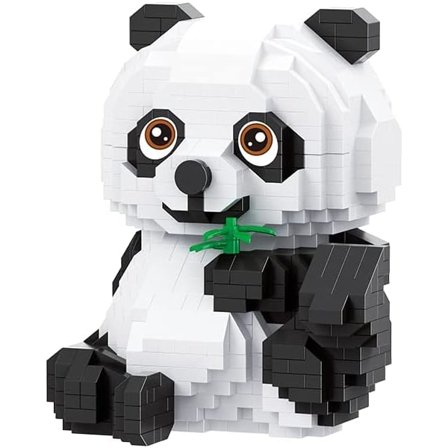 Mini Byggklossar 820PCS Djur - Set för Godispåsar, Micro Mini Panda Byggklossar Tegelstenar för Vuxna, Festgåvor för Barn