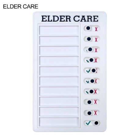 Sjekkliste Daglig planlegger Selvdisiplin Punchkort ELDRE OMSORG