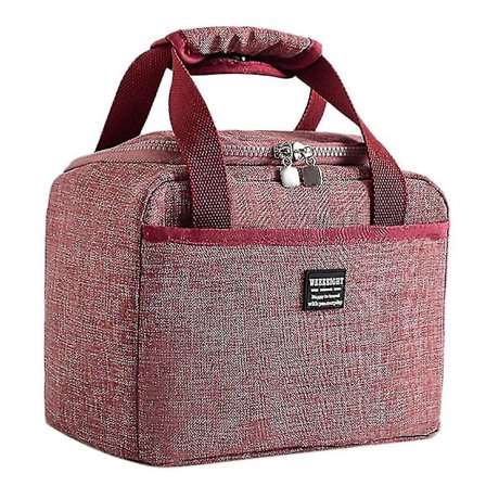 Isolerad lunchlåda mjuk kylväska vattentät termisk arbets- och skolsäck Bento