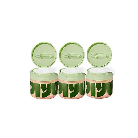 2 st Jiyu Koreansk Hudvård Anti-Aging, Toner Pads som Minimerar Mörka Fläckar & Rynkor