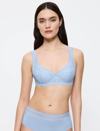 Triumph Amourette Whp - Blue - D x 95