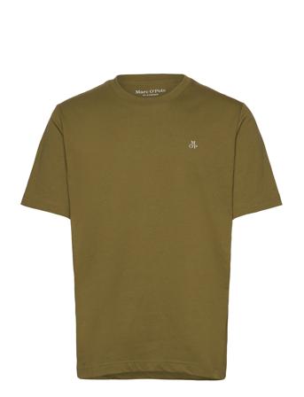 T-Shirts Short Sleeve Khaki Marc O'Polo