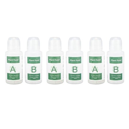 3 Sæt Hydroponisk Plantenæring Plantedyrkning Hydroponiske Næringsstoffer Indendørs Plantenæring til Grøntsager Frugt