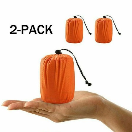 Hätätilanteen lämpöeristetty makuupussi, vedenpitävä, retkeily, selviytyminen, katastrofi, matkailu, kalvoteltan ulkoilu, lämpimänä pitävä varuste