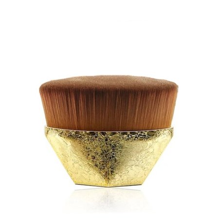 Petal Foundation Brush - Seamless Finish Liquid & BB Cream Brush med bløde syntetiske nylonbørster Gold