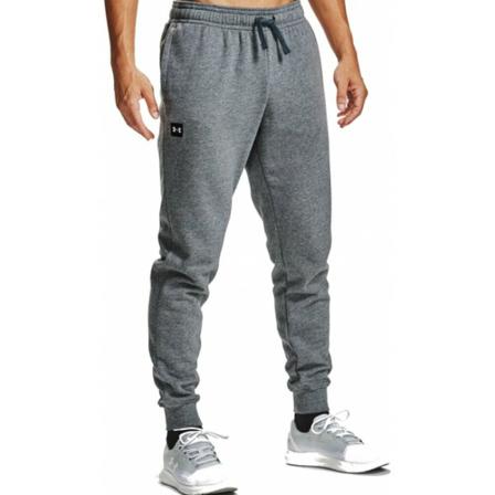 Under Armour Broek , Grijs , Heren , Maat: L