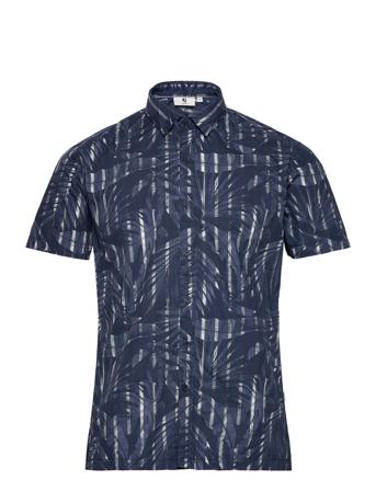 Men`s Shirt Ss Kortermet Skjorte Marineblå Garcia*Betinget Tilbud