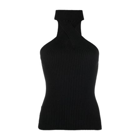 Msgm Sleeveless Tops Sort, Dame