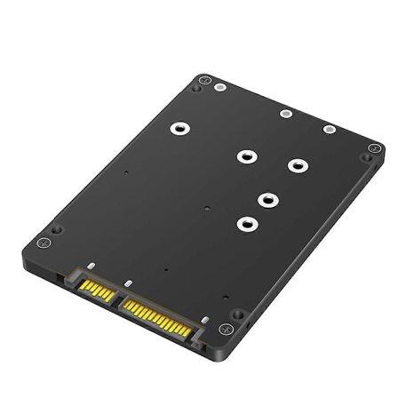 2 i 1 Kombineret M.2 NGFF Key B & MSATA SSD til 2.5 SATA3 Adapter