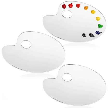 Master's Palette: Transparent akrylblandningspalett, konstruerad för precision, ger kraft åt dina konstnärliga strävanden