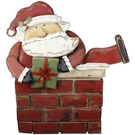 Julfigurer i Resin - Juldekoration att Hänga i En Spis