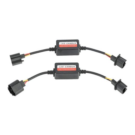 2 kpl LED-ajovalon dekooderivastusta Canbus-dekooderi H13 9008-pistokkeelle LED-ajovalolle sumuvalolle