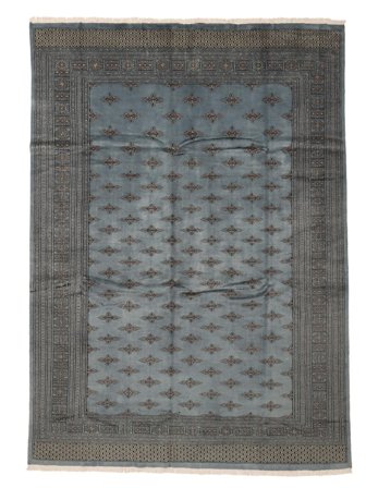 Pakistan Bokhara 2Ply Rug Oriental Dark Grey/Black Large (Wool, Pakistan)