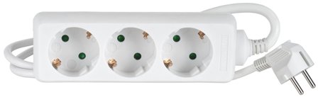 Airam S4JJAQ Skarvsladd 3 m, Anslutningsdon & kablar