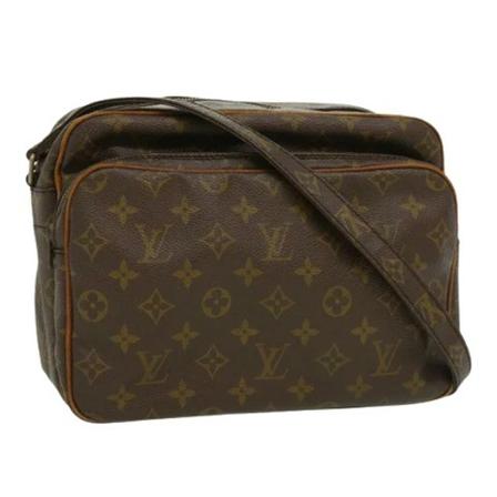 Louis Vuitton Vintage, Pre-owned Canvas louis-vuitton-bags Bruin, Dames, Maat:ONE Size
