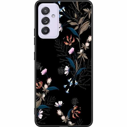 Samsung Galaxy A82 5g Svart Skal Blommor