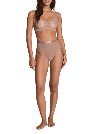 Spanx SPANXsupersmooth SheerSense Thong Shape Dam Beige S