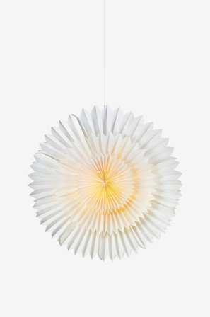 Markslöjd - Pendel Stjerne SOLINA 75 cm - Hvit - Adventsstjerner - Fra Homeroom