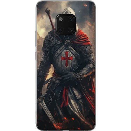 Kompatibelt Mobilskal till Huawei Huawei Mate 20 Pro Korsriddare med svärd