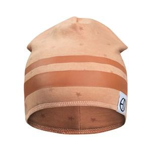 Elodie Northern Star Terracotta Winter Beanie 1-2 Years - Headwear - 1-2 years - Brown