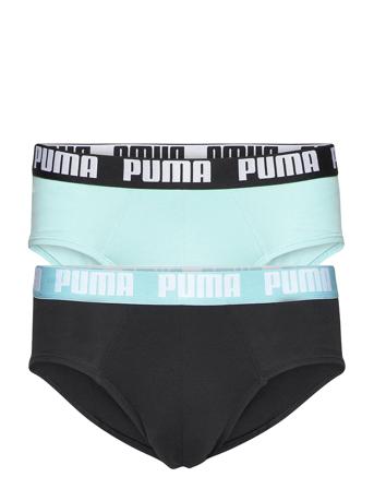 Puma Basic Brief 2P Underbukser Y-frontunderbukser Blå PUMA